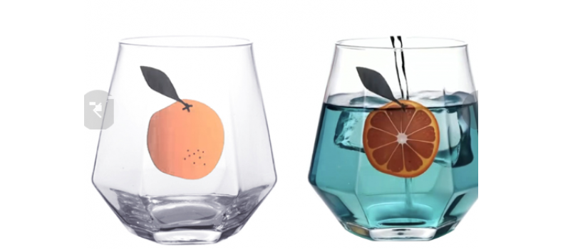 变色杯子创意新品水果系六角爱体育平台子